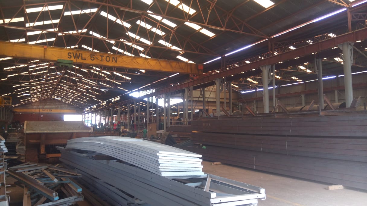 Steel Fabrication Works Workshop